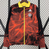 24/25 Man Utd Yellow & Red Double Sided Windbreaker (双面风衣)