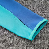 24/25  Ajax Sky Blue Half Pull Tracksuit  (半拉链)