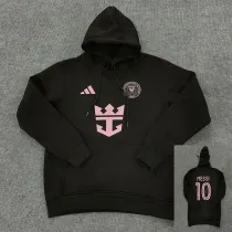 2024 Inter Miami Black Hoody（signed） (黑色带“10”号、加薄绒)