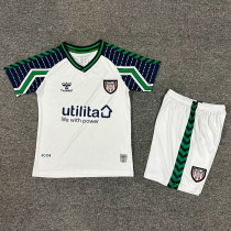24/25 Sunderland Away Kids Soccer Jersey