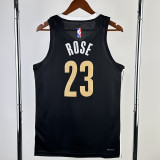 23/24 Grizzlies ROSE #23 Black City Edition Top Quality Hot Pressing NBA Jersey