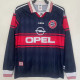 1997/1999 Bayern Home  Long Sleeve Retro Soccer Jersey(长袖）