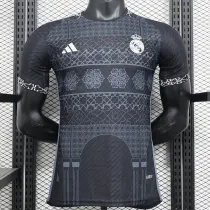 24/25 RMA Black &White Pattern Special Edition Player Version Soccer Jersey