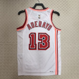 22/23 Heat ADERAYO #13 White Top Quality Hot Pressing NBA Jersey (Retro Logo)