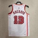 22/23 Heat ADERAYO #13 White Top Quality Hot Pressing NBA Jersey (Retro Logo)