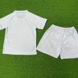 24/25 Marseille 125th Anniversary Edition White  Kids  Player Version Soccer Jersey