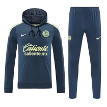 24/25 Club America Grey Hooded  Tracksuit