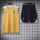 24/25 France Mud Yellow Tank top and shorts suit
