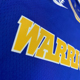22/23 WARRIORS WIGGINS #22 Blue Top Quality Hot Pressing NBA Jersey (Retro Logo)