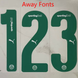 25/26  Palmeiras Away Kids  Soccer Jersey
