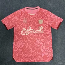 24/25 Palestino Deportivo Pink Special Edition Fans Soccer Jersey(粉色）