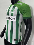 24/25 Atletico Nacional Home  Player Version Soccer Jersey（国民竞技）