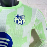 24/25 BAR Third Long Sleeve Player Version Soccer Jersey(大胸花）