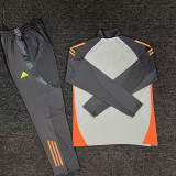 24/25 Benfica Grey Half Pull Tracksuit  (半拉链)