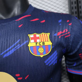 25/26 BAR Special Edition Purple Player Version Soccer Jersey(大胸花）