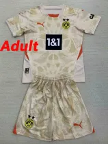 24/25  Dortmund Khaki Goalkeeper Suit Fans  Soccer Jersey（成人）