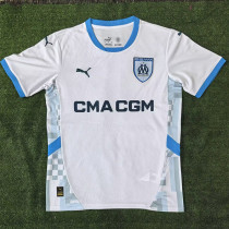 24/25 Marseille Home Fans Soccer Jersey