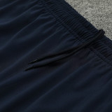 24/25 England  Sapphire Blue Kids Half Pull Tracksuit  (半拉链、童装)