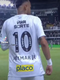 24/25 Santos FC Home Player Version Soccer Jersey(Print All Sponsor)(全广告、背上NVA~SRTE)