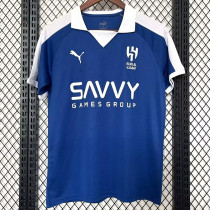 24/25 Al-Hilal Blue 67th Anniversary Edition Fans Soccer Jersey