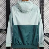 24/25 Bayern Green Hooded Windbreaker