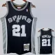 1998/1999 SA Spurs DUNCAN #21 Black Retro Top Quality Hot Pressing NBA Jersey