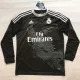 2014/2015 RMA Away Black Long Sleeve Retro Soccer Jersey (长袖)