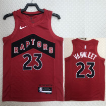 22/23 Raptors VANVLEET #23 Red Top Quality Hot Pressing NBA Jersey
