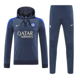 24/25 INT Grey Hooded  Tracksuit