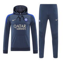 24/25 INT Grey Hooded  Tracksuit