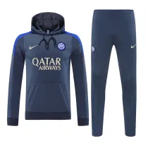 24/25 INT Grey Hooded  Tracksuit