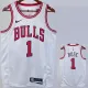 22/23 BULLS ROSE #1 White Top Quality Hot Pressing NBA Jersey
