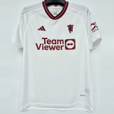 23/24 Man Utd Third 1:1 Fans Soccer Jersey