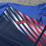 24/25 JO Sapphire Blue Half Zipper Sportswear # 810宝蓝(半拉链)