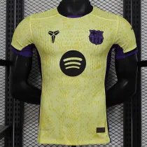24/25 BAR Yellow Special Edition  Player Version Soccer Jersey(大胸花）