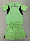 24/25 PSV Green Goalkeeper Kids Soccer Jersey