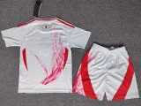 24/25  Japan  Away White (Y-3) Kids Soccer Jersey