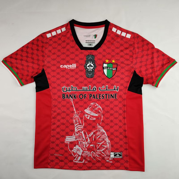24/25 Palestino Deportivo Red Special Edition Fans Soccer Jersey