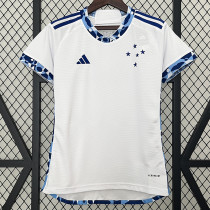 24/25 Cruzeiro Away Women Soccer Jersey(女）
