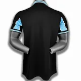 1998/2000 Lazio Away Black Retro Soccer Jersey