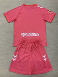 24/25  Real Betis Pink Goalkeeper  Kids Soccer Jersey