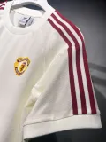 24/25 Man Utd  white Cotton T-shirt(棉料703）
