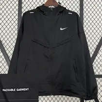 2024 New NK Black Windbreaker（连帽、背下小字）