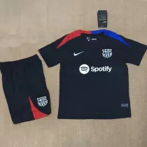 24/25 BAR Black Kids Training Shirts黑色