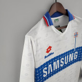 1996 Universidad Católica Home Retro Long Sleeve Soccer Jersey(长袖）