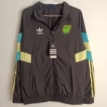 2025 JAMAICA Grey Black Windbreaker