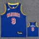Warriors IGUODALA #9 Blue 75th Anniversary Retro NBA Jersey