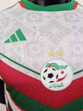 2024 Algeria White －Green Edge  Special Edition  Player Version Soccer Jersey # A20