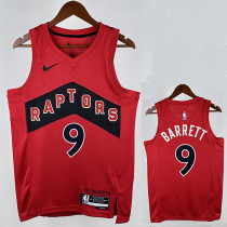 22/23 Raptors Away BARRETTF # 9 Red Top Quality Hot Pressing NBA Jersey
