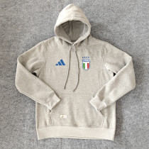 24/25  Italy  Grey Hooded Sweat Shirt加绒